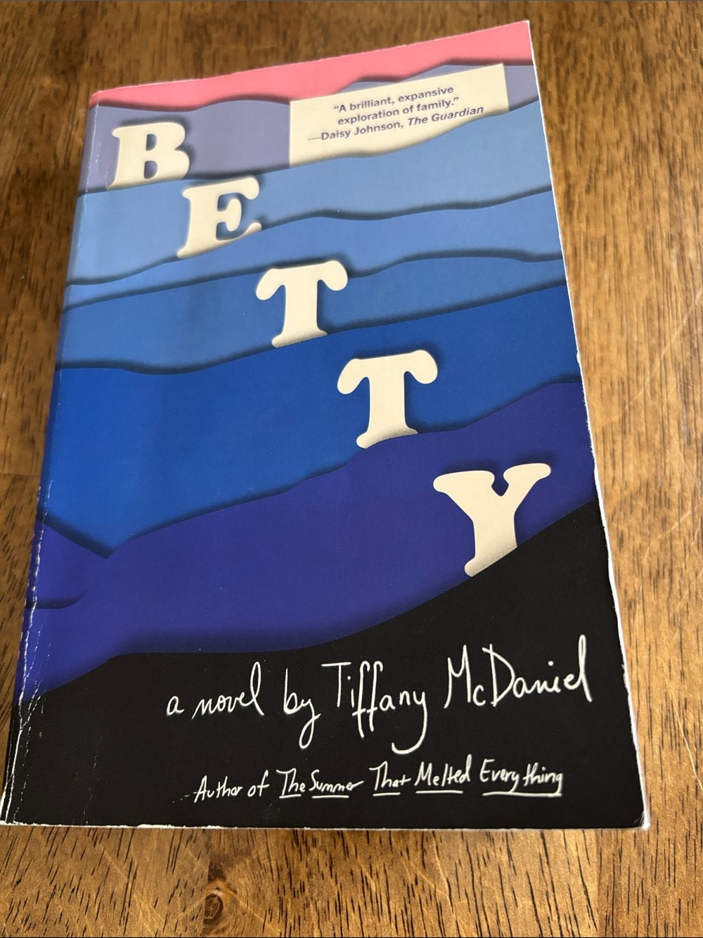 Betty by Tiffany McDaniel - Paperback, read once gently